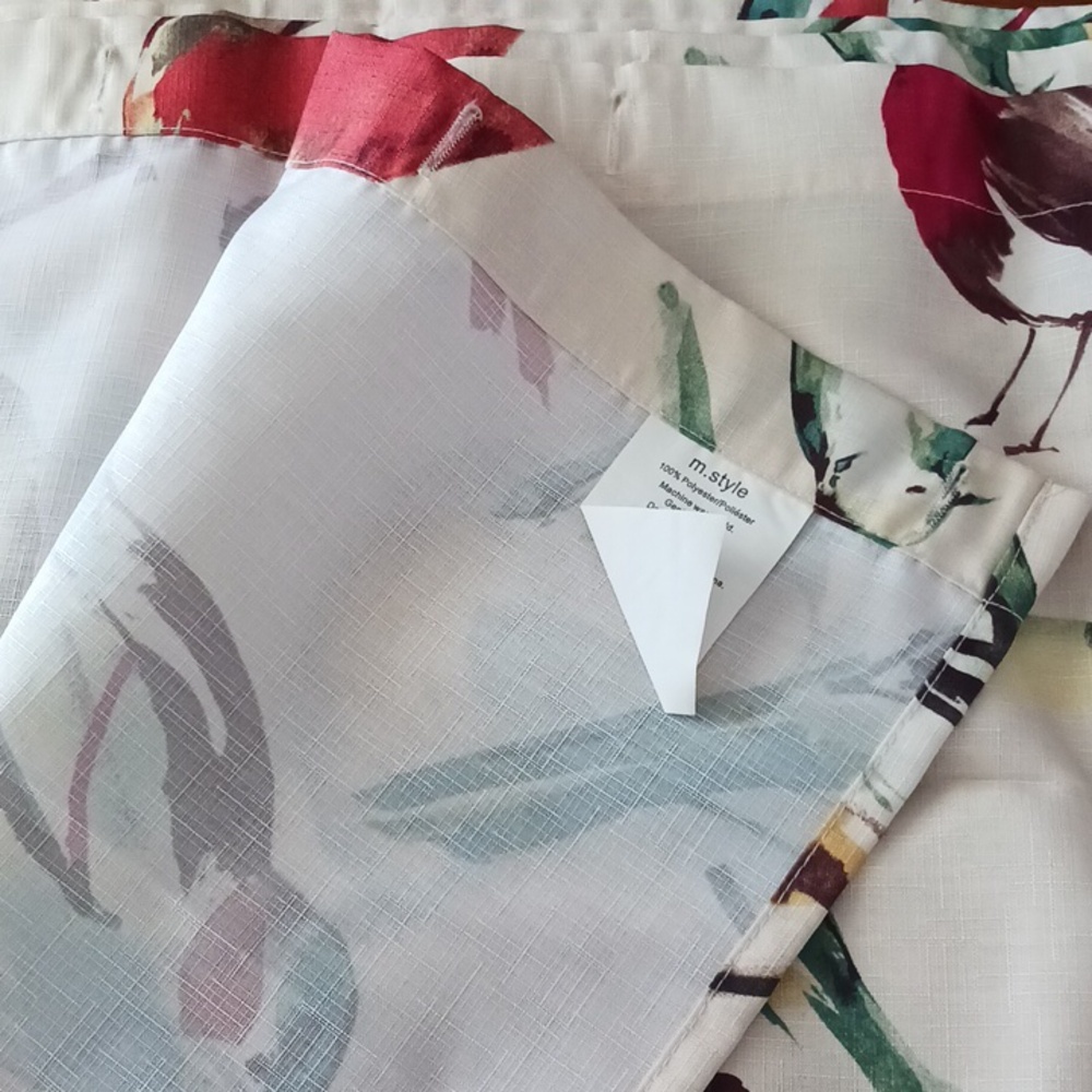 M. Style Shower Curtain Birds - Picture 5 of 6